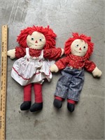 Raggedy dolls