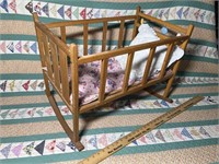 Hey baby doll cribs rocking