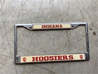 Indiana Hoosiers license plate cover
