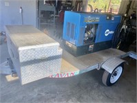 Miller Bobcat 225NT Gas Welder/Generator w/Trailer