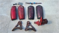 2 Pairs Truck tail lights & parts