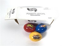 (3) 1998 Hot Wheels Planet Micro Eggs