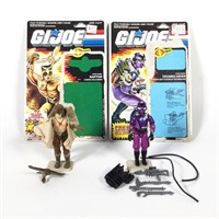 (2) Hasbro GI Joe Figures, Raptor, Techno-Viper