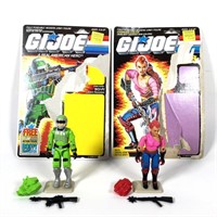 (2) Hasbro GI Joe Figures, Sci-Fi, Zarana