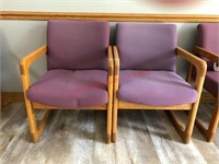 Pair of Waiting Room Chairs