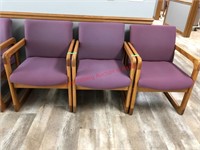 3 Waiting Room Chairs