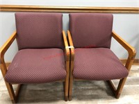 Pair of Waiting Room Chairs