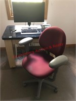 Desk - Chair - Computer