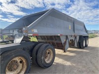 1997 Midland T/A Belly Dump Gravel Trailer