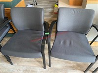 Pair of Waiting Room Chairs- No Rollers