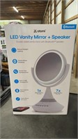 Atomi LED Vanity Mirror + Speaker Double Sided
