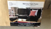 Memory Foam Futon Mainstays Brand 72” w x 34” D x
