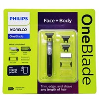 Philip OneBlade Face+Body Electric Trim & Shaver