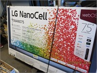 LG Nano cell 75" TV in box