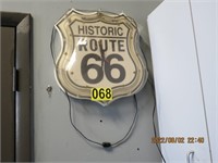 Historic RT 66 wall clock