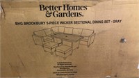 Wicker Sectional Dining Set Better Homes &