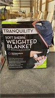 Tranquility Soft Sherpa Weighted Blanket with