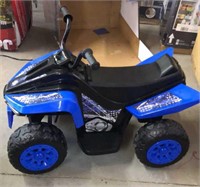 Trail Racer ATV electric kids ride on.  Plug in