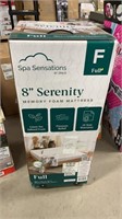 Spa Sensations 8” Serenity Memory Foam Mattress