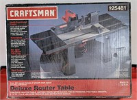 Craftsman Router Table