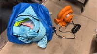 BestWay Air Blower and Kids Bounce House UNTESTED