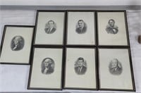 8×10 Presidential Portraits box lot