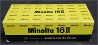 Minolta 16-II palm size camera features