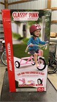 Radio Flyer Classic Pink Dual Deck Tricycle