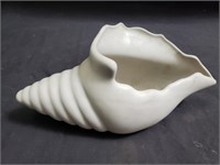 Signed Van Briggle pottery conch shell
