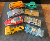 8 VTG Die Cast Vehicles