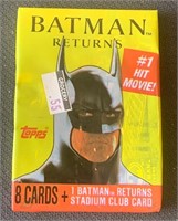 1991 Topps DC Comics Batman Returns Wax Pack