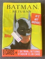 1991 Topps DC Comics Batman Returns Wax Pack