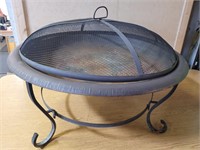 Outdoor patio fire pit 29" w