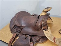 Nice Leather Horse Riding Saddle