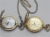 2 pocket watches Aspen & American historical