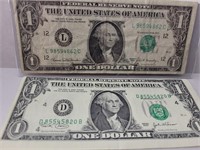 1969 & 2003 $1 Dollar, 69 back ?