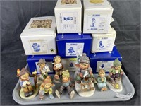 Eight Hummel Figurines w/ Boxes