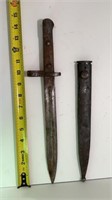 WWII M38 Mauser Bayonet with Scabbard.