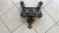 Vintage Cast Iron Hay Trolley Carrier, Barn