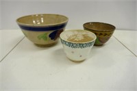 Antique Portneuf Pottery Bowls