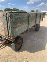 LL2 - Rustic Wooden Grain Wagon