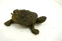Cast Brass Turtle 4 1/2"L