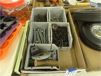 assorted bolts and screws