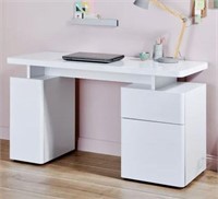 Cuuba Reversible Desk Wht