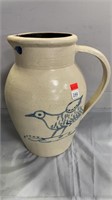 12in. Tall Pottery Pitcher