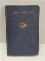1942 US Navy Watch Officers Guide Book