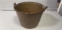 1 Vintage Brass Bucket