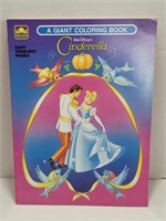 1993 Disney Cinderella Giant Coloring Book