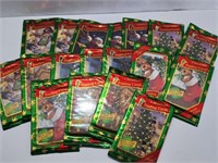 1995 Christmas Trading Card Unopened Packs