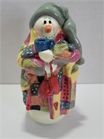 1999 Donna Little Enesco Snowman Figure